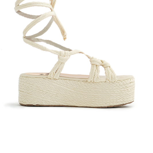 En Tendencia Sandal in Nude